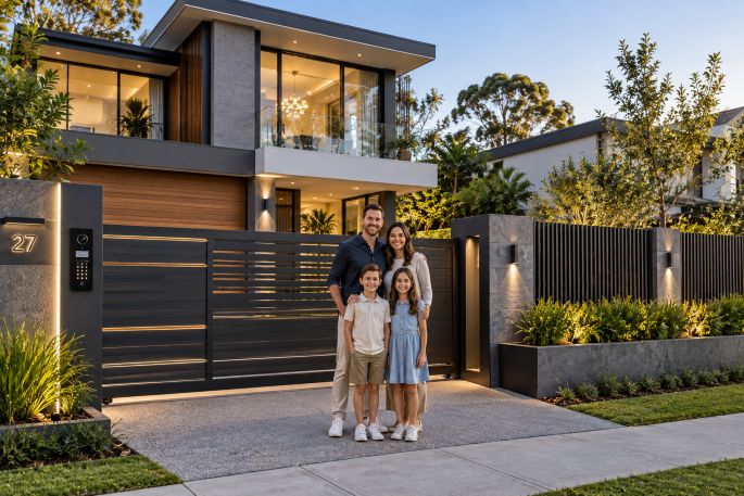 contemporary Australian home